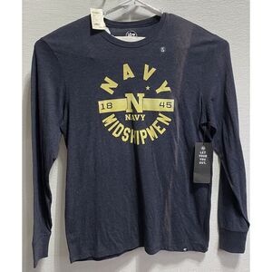 Navy Midshipmen 47Round About Large Club Tee Size Large NWT‎
